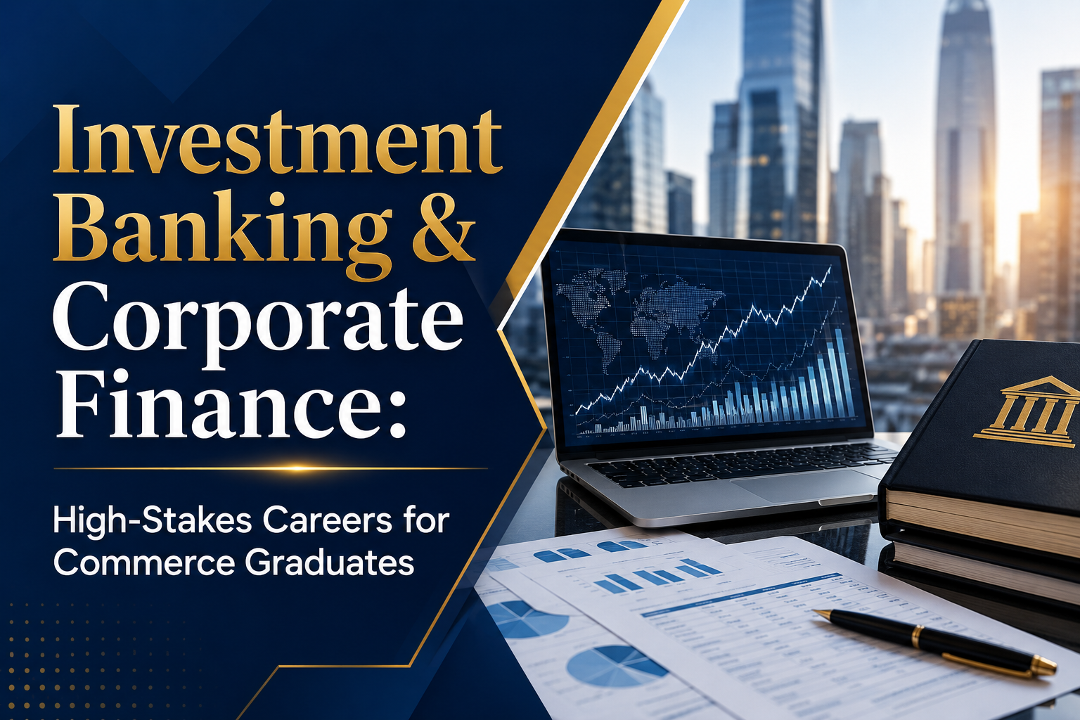 Investment Banking & Corporate Finance: High-Stakes Careers for Commerce Graduates